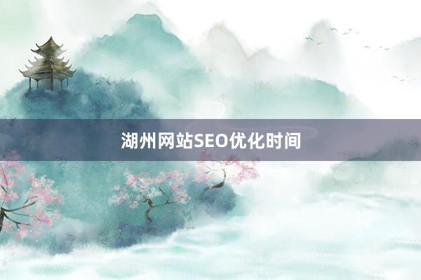 湖州网站SEO优化时间